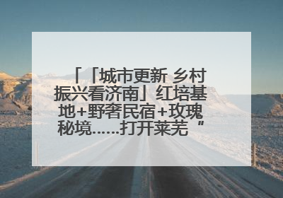 「城市更新 乡村振兴看济南」红培基地+野奢民宿+玫瑰秘境……打开莱芜“齐鲁情映山红片区”的破圈秘籍