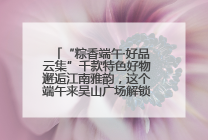 “粽香端午·好品云集”千款特色好物邂逅江南雅韵，这个端午来吴山广场解锁“浙里烟火气”