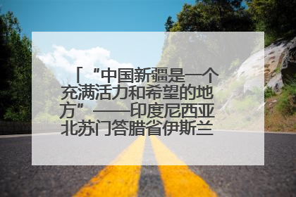 “中国新疆是一个充满活力和希望的地方”——印度尼西亚北苏门答腊省伊斯兰教代表团参访新疆