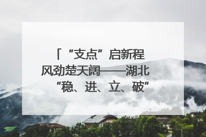 “支点”启新程 风劲楚天阔——湖北“稳、进、立、破”谱写“荆”彩篇章