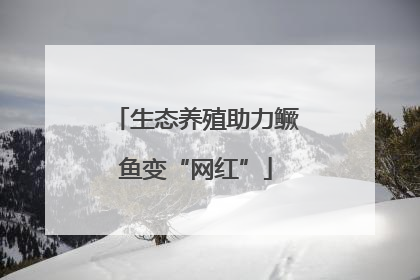 生态养殖助力鳜鱼变“网红”