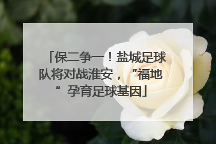 保二争一！盐城足球队将对战淮安，“福地”孕育足球基因