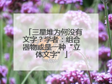 三星堆为何没有文字？学者：组合器物或是一种“立体文字”
