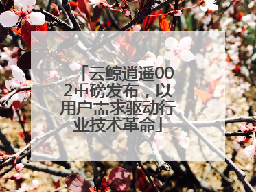 云鲸逍遥002重磅发布，以用户需求驱动行业技术革命