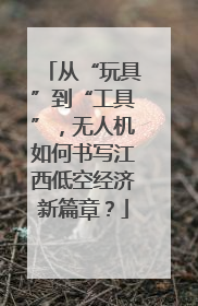 从“玩具”到“工具”，无人机如何书写江西低空经济新篇章？