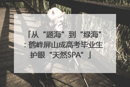 从“题海”到“绿海”：鹤峰屏山成高考毕业生护眼“天然SPA”