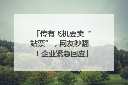 传有飞机要卖“站票”，网友吵翻！企业紧急回应