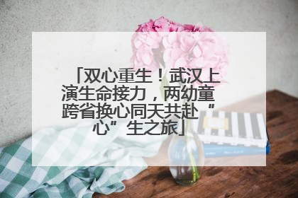 双心重生！武汉上演生命接力，两幼童跨省换心同天共赴“心”生之旅