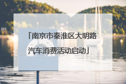 南京市秦淮区大明路汽车消费活动启动