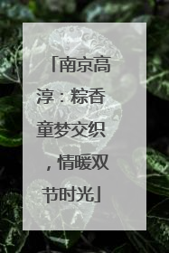 南京高淳：粽香童梦交织，情暖双节时光