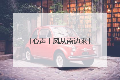 心声丨风从南边来