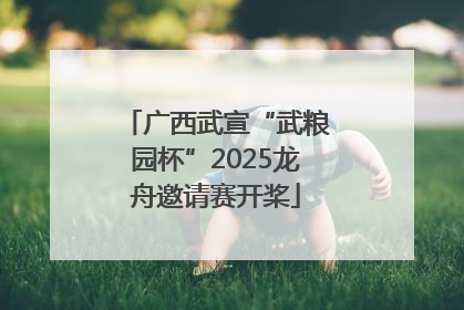 广西武宣“武粮园杯”2025龙舟邀请赛开桨