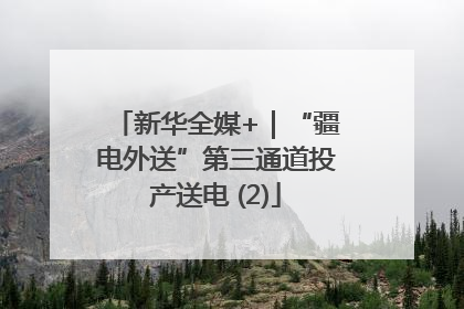 新华全媒+｜“疆电外送”第三通道投产送电 (2)