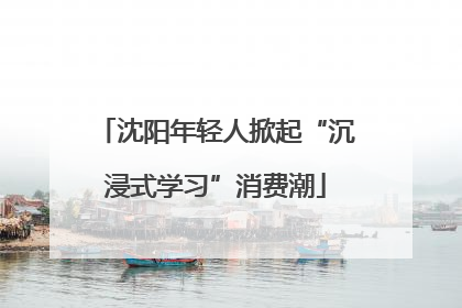 沈阳年轻人掀起“沉浸式学习”消费潮
