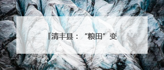 清丰县：“粮田”变“良田”村民笑开颜