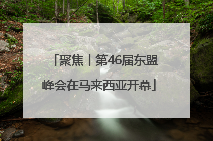 聚焦丨第46届东盟峰会在马来西亚开幕