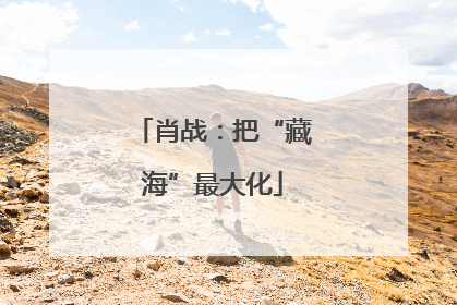 肖战：把“藏海”最大化