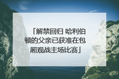 解禁回归 哈利伯顿的父亲已获准在包厢观战主场比赛