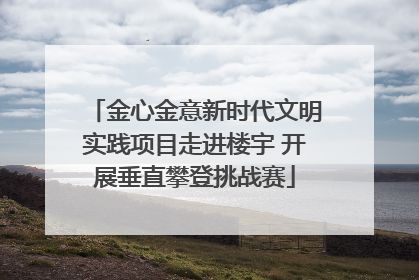 金心金意新时代文明实践项目走进楼宇 开展垂直攀登挑战赛