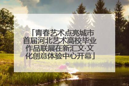 青春艺术点亮城市 首届河北艺术高校毕业作品联展在新汇文·文化创意体验中心开幕