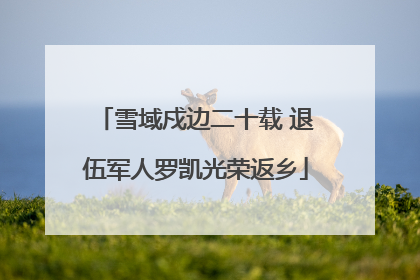 雪域戍边二十载 退伍军人罗凯光荣返乡