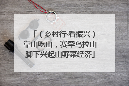 （乡村行·看振兴）靠山吃山，赛罕乌拉山脚下兴起山野菜经济