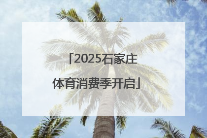 2025石家庄体育消费季开启