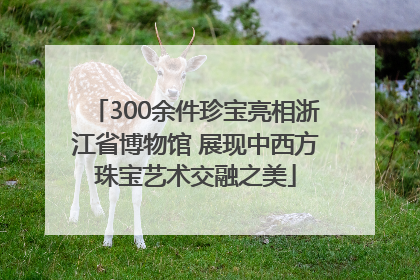 300余件珍宝亮相浙江省博物馆 展现中西方珠宝艺术交融之美